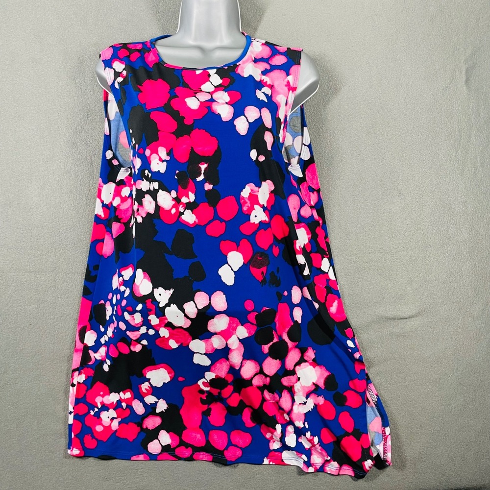 Ciara Sun‎ Woo Sleeveless Tank Top Floral Print Casual Made in USA S